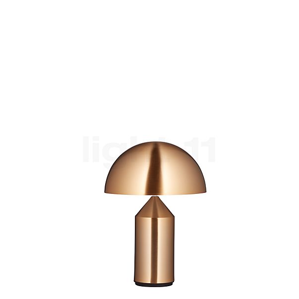 Oluce Atollo, lámpara de sobremesa dorado - ø25 cm - modelo 238