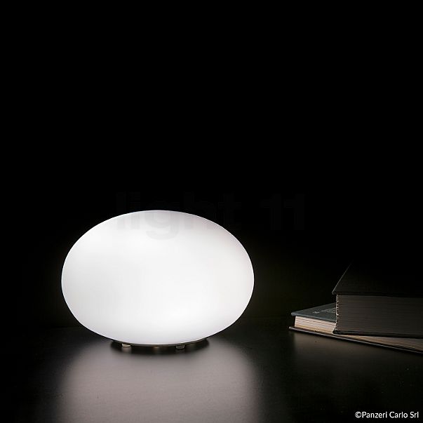 Panzeri Gilbert, lámpara de sobremesa LED blanco