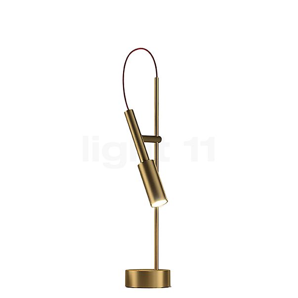 Panzeri Tubino Plus Lampe de table LED bronze