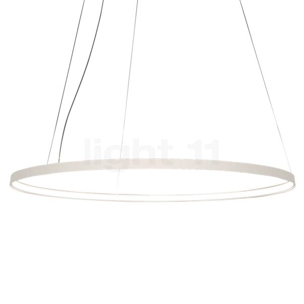 Panzeri Zero Round Hanglamp LED wit - ø100 cm