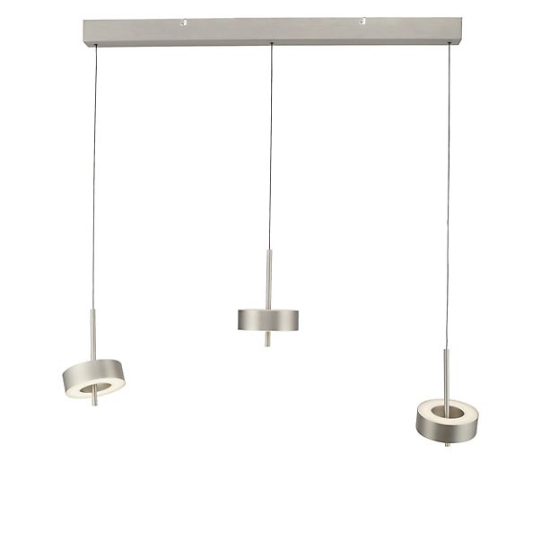 Paul Neuhaus Q-Rotate, lámpara de suspensión LED 3 focos