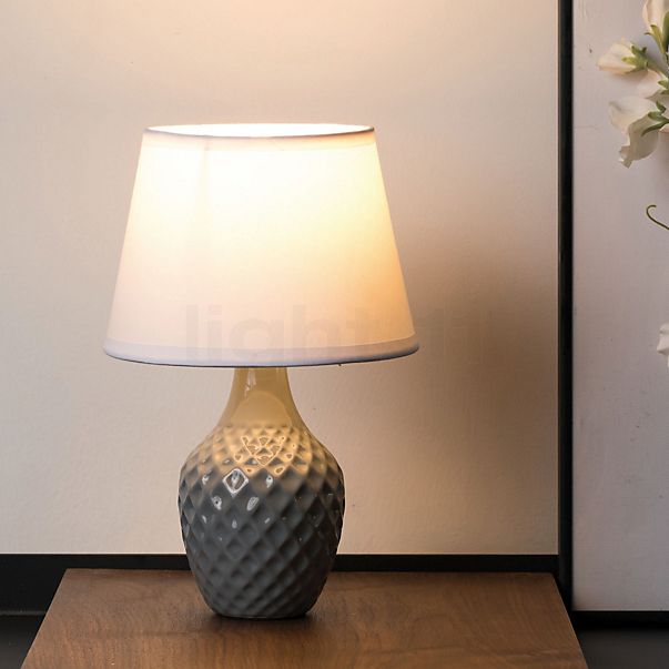 Pauleen Lovely Sparkle Lampe de table blanc/gris , fin de série