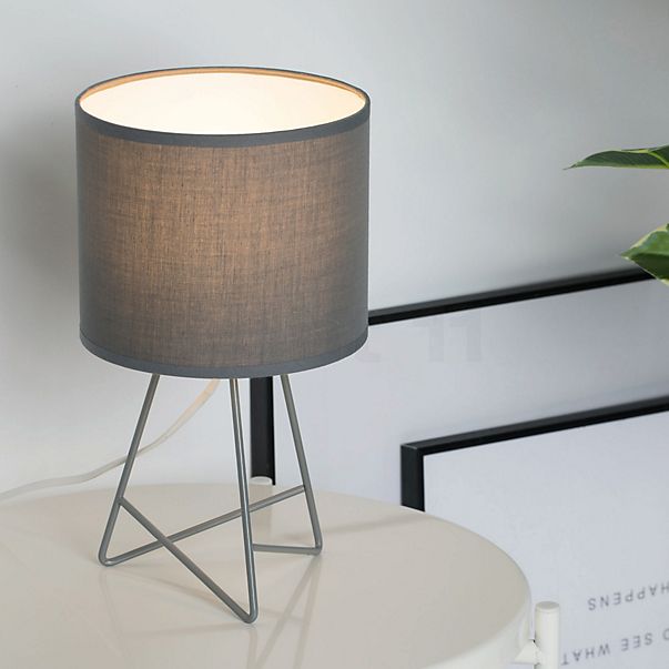 grey star table lamp