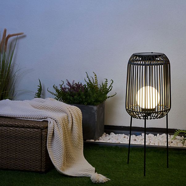 Pauleen Sunshine Coziness Solar-Floor Lamp LED black