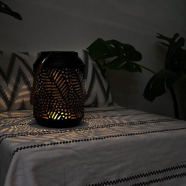 Pauleen Sunshine Dream Solare-Lampada da tavolo LED nero