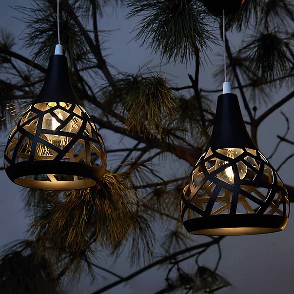 Pauleen Sunshine Magic Solar-Pendant Light LED black