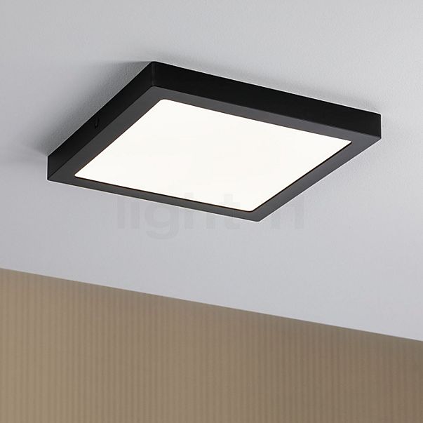 Paulmann Abia Lampada da soffitto LED quadrato cromo opaco