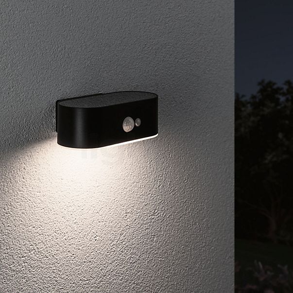 Paulmann Adya Zonne-energie-Wandlamp LED antraciet , Magazijnuitverkoop, nieuwe, originele verpakking