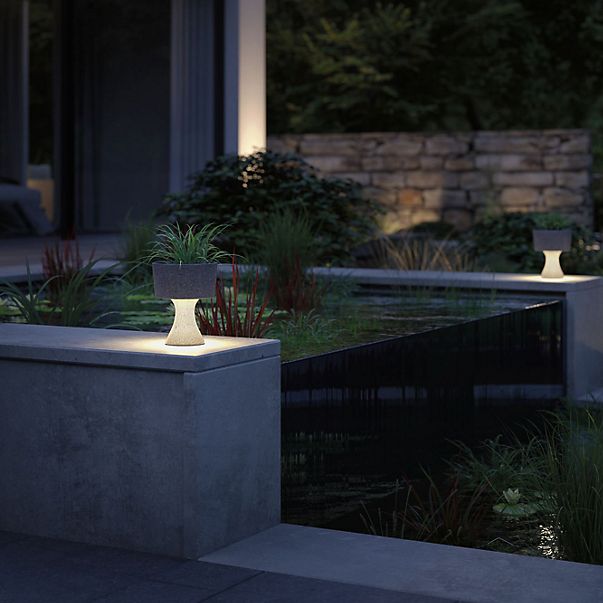 Paulmann Concrea Luce del piedistallo LED grigio