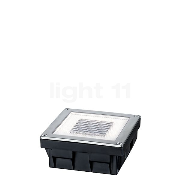 Paulmann Cube, foco de suelo empotrable LED con solar