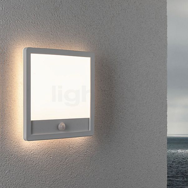 Paulmann Lamina Ceiling Light LED square -with Motion Detector black