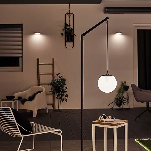 Paulmann Ryse, lámpara de pared LED con solar antracita , Venta de almacén, nuevo, embalaje original