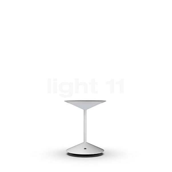 Penta Narciso Lampe rechargeable LED blanc - 20 cm