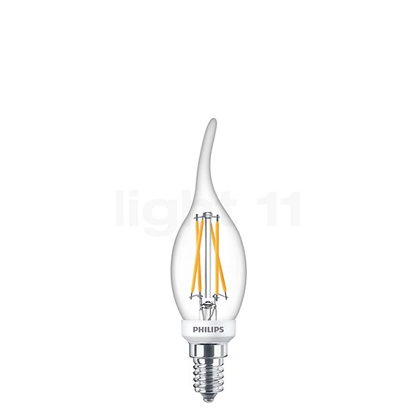 Philips C35-dim 3,4W/c 927, E14 Filament LED WarmGlow