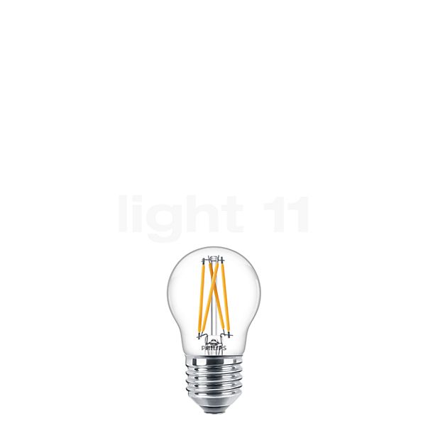 Philips D45-dim 3,4W/c 927, E27 Filament LED WarmGlow