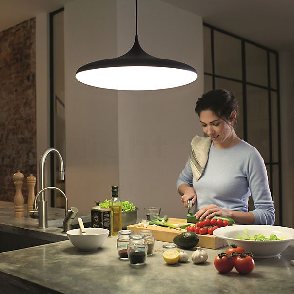 Philips Hue White Ambiance Cher Pendant Light With Dimmer Switch At - Philips Hue Fair White Ambiance Smart Ceiling Suspension Light Led