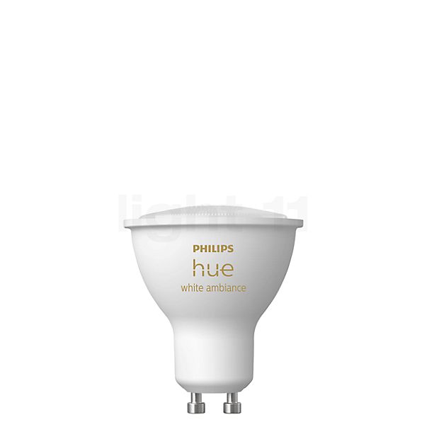 Actie roltrap Milieuvriendelijk Buy Philips Hue White Ambiance GU10 LED at light11.eu
