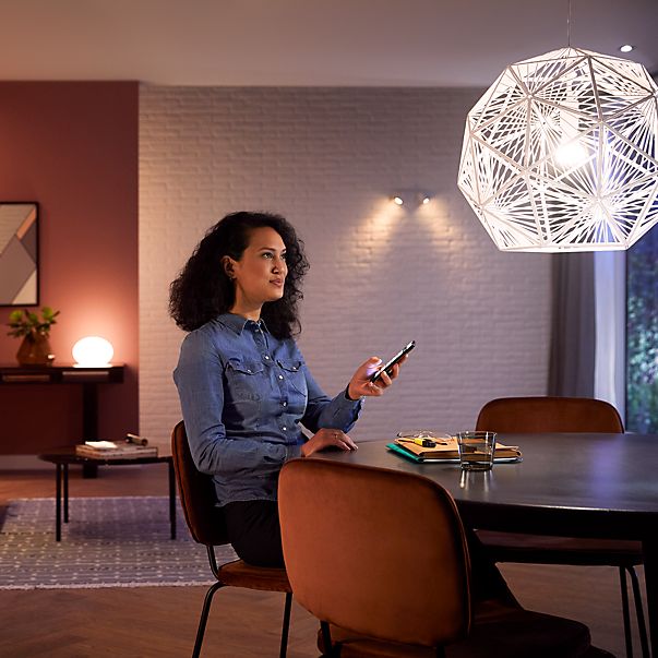Philips Hue White And Color Ambiance Argenta 2-flammer aluminium , udgående vare