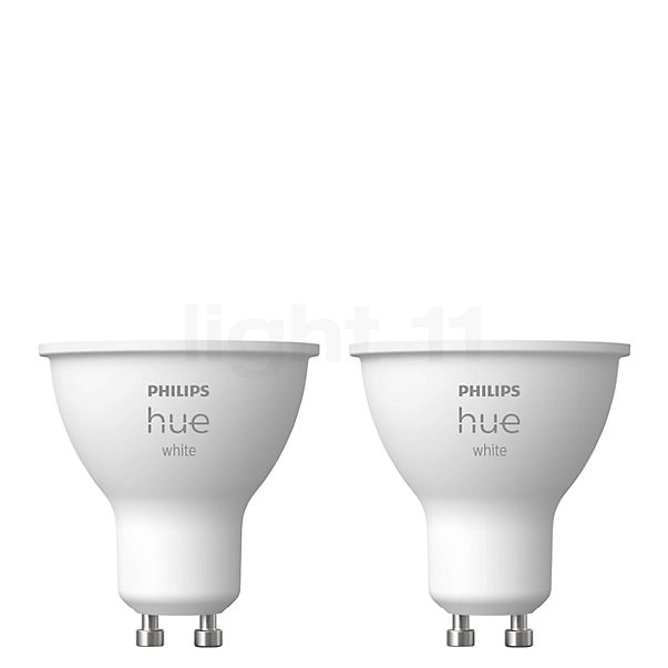 Philips Hue White GU10 LED lot de 2