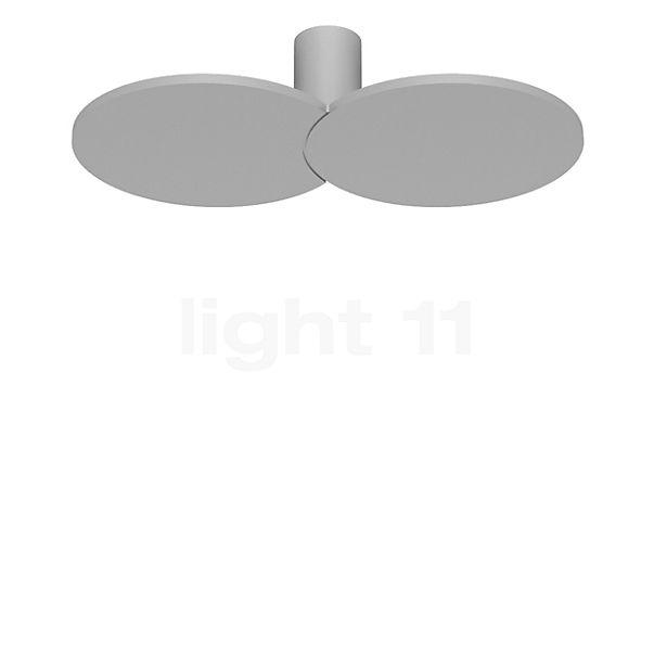 Rotaliana Collide H1 LED silver - 2.700 k - phase dimmer