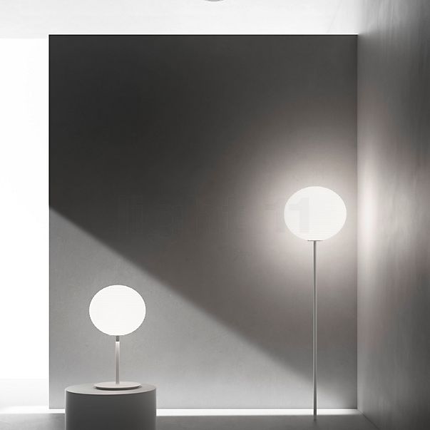 Rotaliana Flow Glass Floor Lamp white - ø43 cm