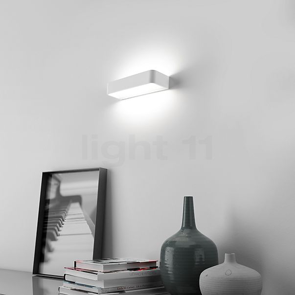  Frame Wandleuchte LED 27 cm - chrom glänzend - 2.700 K - phasendimmbar