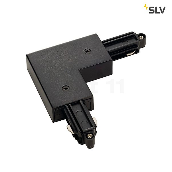 SLV Corner connector for 1-phase HV busbar black earth outside , discontinued product