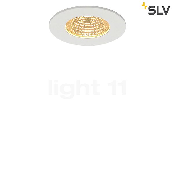 SLV Patta Loftindbygningslamp LED hvid , udgående vare