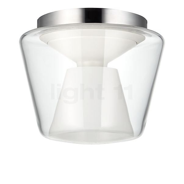 Serien Lighting Annex Plafondlamp M - externe diffusor klaar wit/binnenste diffusor opaal
