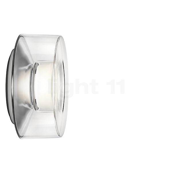 Serien Lighting Curling Lampada da parete LED vetro acrilico - M - diffusore esterno traslucido chiaro/senza diffusore interno - dim to warm