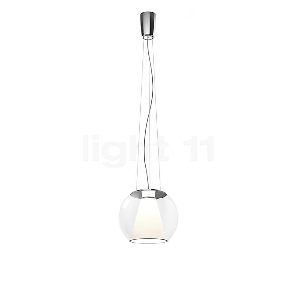 Serien Lighting Draft Lampada a sospensione LED traslucido chiaro - dim to warm - 26 cm