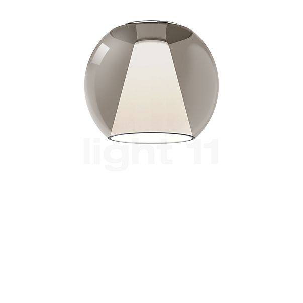 Serien Lighting Draft Lampada da soffitto LED marrone - 2.700 K - fase di dimmer - 34 cm