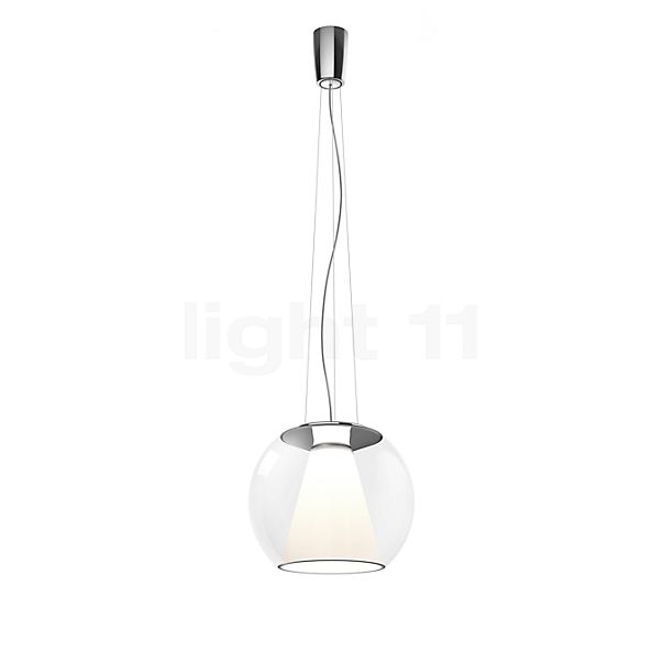 Serien Lighting Draft, lámpara de suspensión LED translúcido - dim to warm - de fase de control - 34 cm