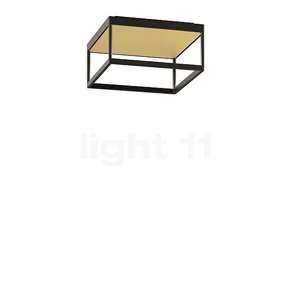 Serien Lighting Reflex² M Loftslampe LED body sort/reflektor guld - 15 cm - casambi