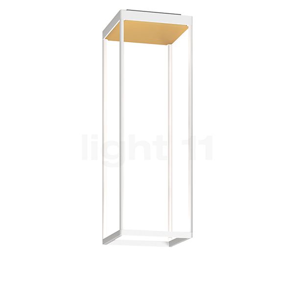 Serien Lighting Reflex² S Ceiling Light LED body white/reflector gold - 60 cm - phase dimmer