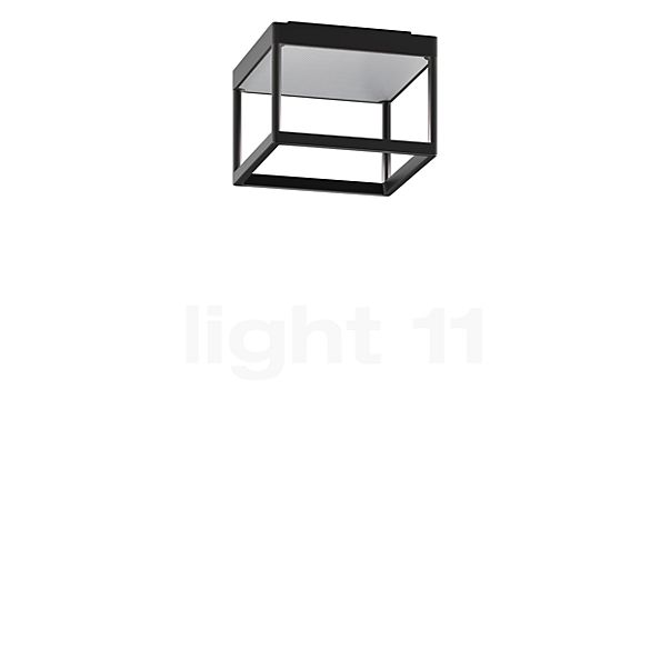 Serien Lighting Reflex² S Deckenleuchte LED body schwarz/reflektor silber - 15 cm - 2.700 K - Dali