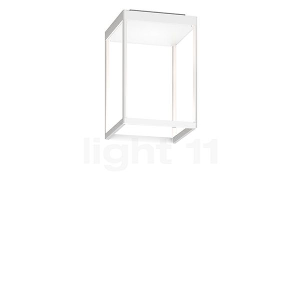 Serien Lighting Reflex² S Plafondlamp LED body wit/reflector wit glimmend - 30 cm - fasedimmer