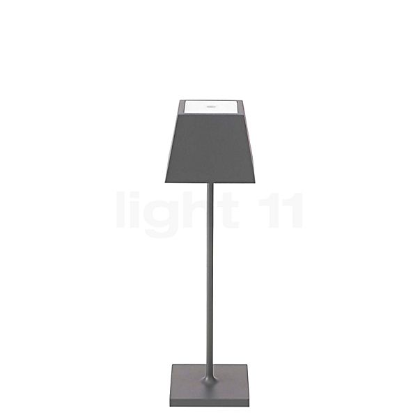 Sigor Nuindie Lampe de table LED, abat-jour carré