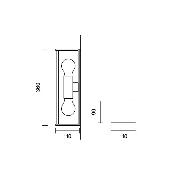 Sigor Nulatern, 2 focos – Lámpara de pared — imagen 4