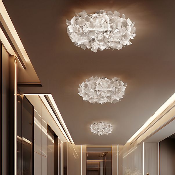 Slamp Clizia Ceiling Light white - media