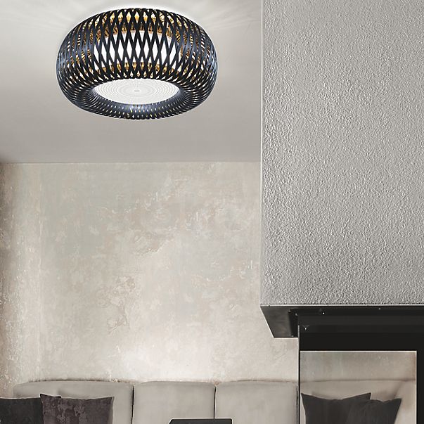 Slamp Kalatos Wall/Ceiling light black/gold