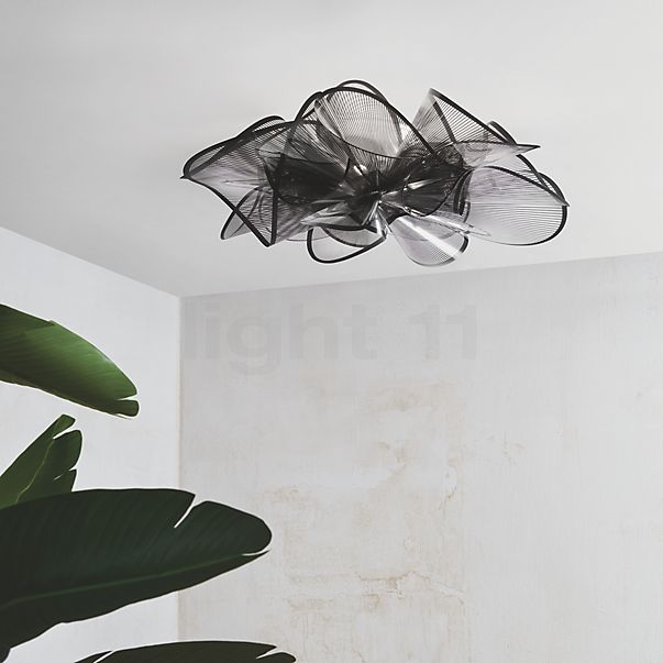 Slamp La Belle Étoile wall/ceiling light LED black - ø73 cm