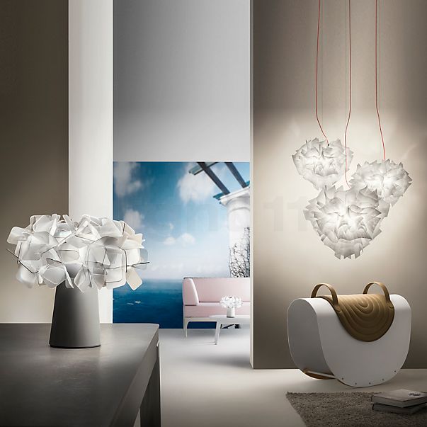 Slamp Veli Couture Suspension câble transparent - 32 cm