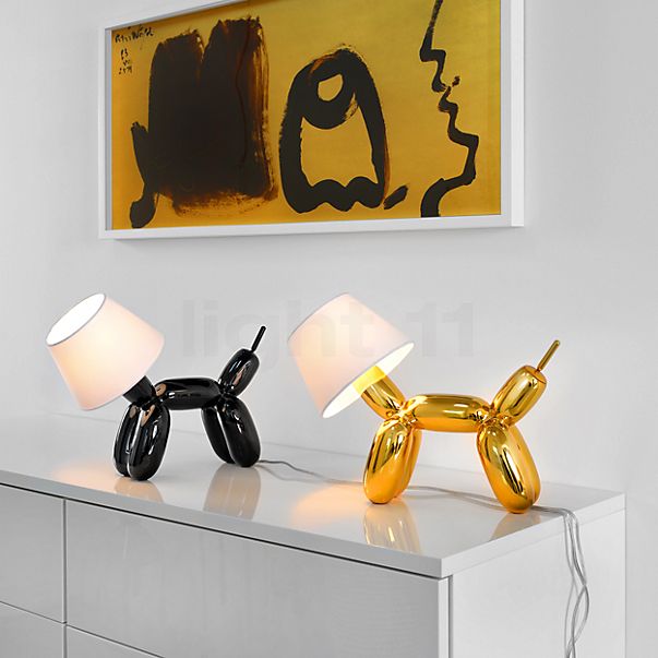 Sompex Doggy Bordlampe hvid/krom