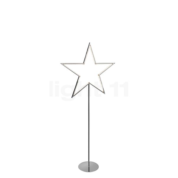 Sompex Lucy Lampadaire LED chrome - 100 cm , fin de série