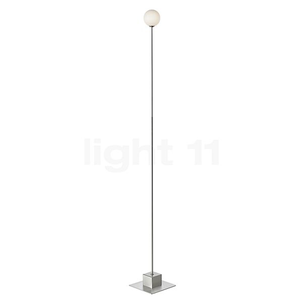 Sompex Slim Floor Lamp LED nickel - sphere