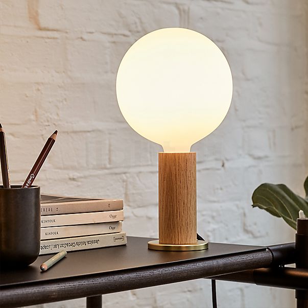 Tala Knuckle Table Lamp oak