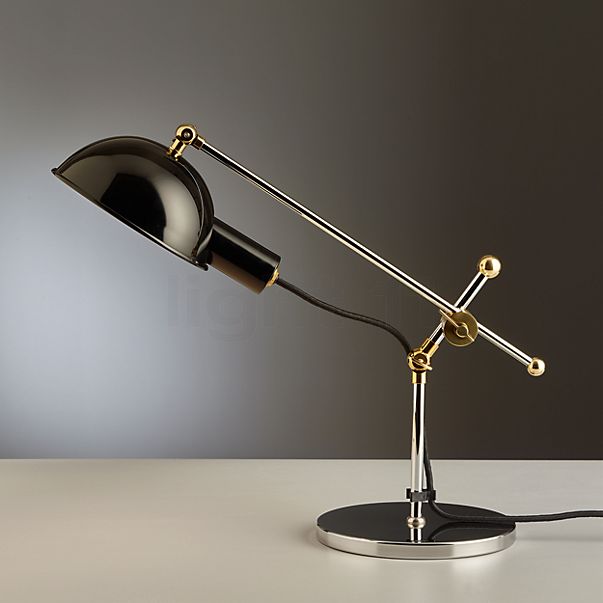Tecnolumen SF 27 Desk Lamp Hinge brass
