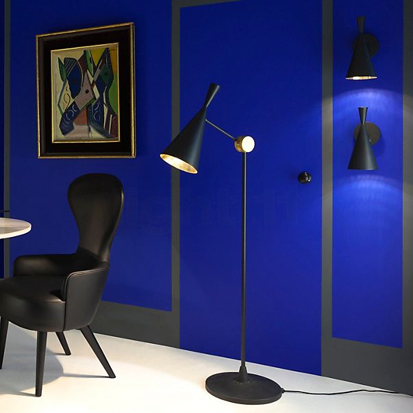 Tom Dixon Beat Lampada da parete nero/ottone