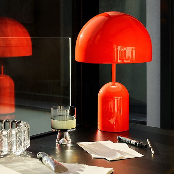 Tom Dixon Bell Lampada da tavolo LED rosso
